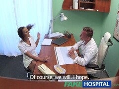 FakeHospital Young doctor fucks his sexy new nurse Thumb