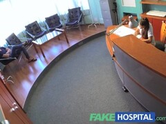 FakeHospital Nurse cures studs depression by letting him cum all over her pussy Thumb