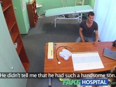 FakeHospital Sexy nurse makes doctors son cum twice Thumb
