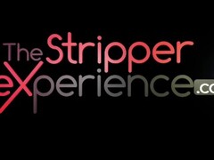 The Stripper Experience - Baily Blue strip down and get fucked by a moster cock Thumb