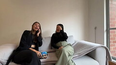 Mi mejor amiga cumple mi fantasia l&eacute_sbica mientras sospecho que estoy embarazada de mi esposo! Thumb