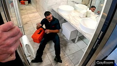 Plumber Stud Uses His Tool To Clear Out Brody'_s Drain Hole Thumb