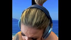Treinando na academia de frete pra praia de Ipanema Rj s&oacute_ de biqu&iacute_ni toda molhada escorria suor pelas perna fiquei at&eacute_ com tes&atilde_o ! Thumb
