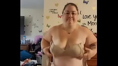 Bbw dances before the tattoo Thumb