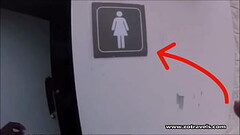 I SNEAKED INTO THE LADIES RESTROOM AND THIS HAPPENED! Thumb