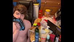 Sneaking Into My Step-Brother&rsquo_s Room and Cumming on His Underwear Thumb