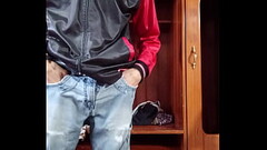 Jock Masturbates to Cumshot Hot Twink Porn Thumb