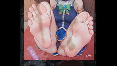 Aqua'_s feet cum tribute 2 Thumb