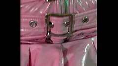 Trans Woman in Chastity Fucked Cowgirl POV Thumb
