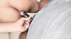 Black cock tried to fuck me but came early Thumb