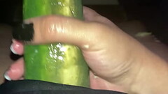 HOT TRANS GIRL CAN'_T WAIT SHE'_S SO HOT SHE FUCKS A CUCUMBER HARDCORE II HOT TRANS II FUCK FRUIT II POV II CUM INSIDE Thumb