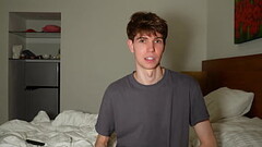Tiktok boy teaches how to shave testicles and dick Thumb