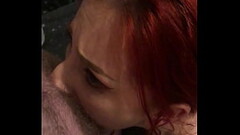 Gigi Rouge Drinks Piss &amp_ Pukes From Deepthroat Thumb