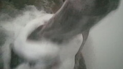 Watch as Kingmansakhan buss a nut in the shower Thumb