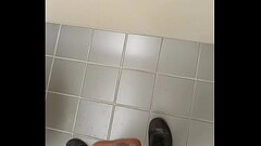 Stroking in a public stall 9 Thumb
