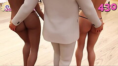 SUNSHINE LOVE #430 &bull_ What'_s better than 2 sexy butt-cheeks? 4 sexy butt-cheeks! Thumb