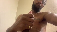 Beating my dick at grannies Thumb