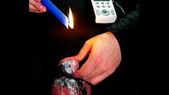 penis candle burning on extreme pain slave Thumb