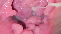 Exploring my vulva Thumb