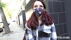 PutaLocura - Jovencita cachonda Ohana Petite traga lefa de Torbe en pillada muy guarra. Thumb