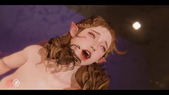 Uncensored hentai / 3D | Eileen wanted to get penetrated from the back and orgasms | Elf | Rise of Eros Thumb
