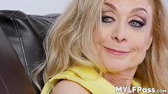 Rich MILF Nina Hartley fucked hard before wet ball licking Thumb