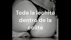 AudiosHot69 - Toda la lechita dentro de la colita Thumb