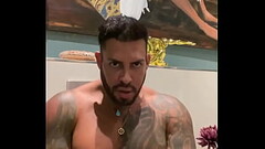VIKTOR ROM latino big mucle masturbate and spreading assbutt Thumb
