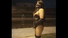 Sissy CD shows off her Bodysuit, Sissy Sophie Thumb
