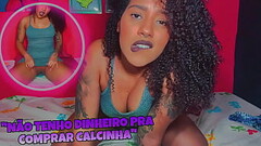 NAMORADINHA VIRTUAL - Putinha quer ser bancada e pede porra na boquinha (JOI) Thumb